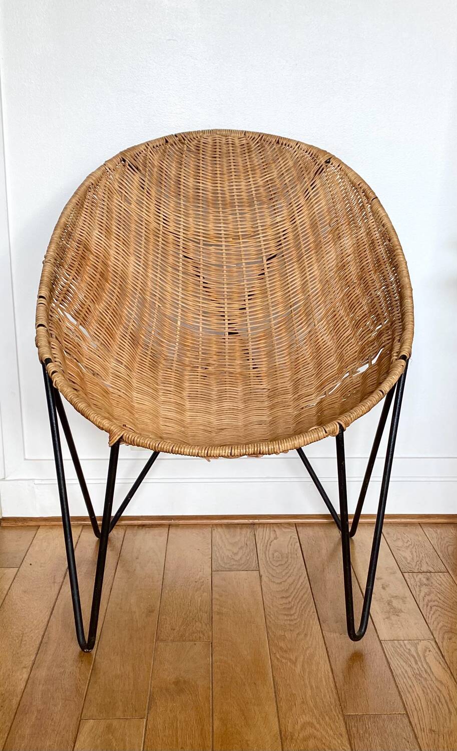 Wicker/Rattan Egg Chair Armchair