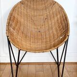 Wicker/Rattan Egg Chair Armchair