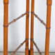 Porte-serviette imitation bambou 2 branches