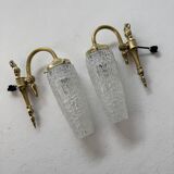Pair of vintage wall lights 1950