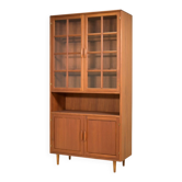 Showcase by Dyrlund 1970s skandinavian Highboard Teak Danish