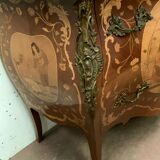 Louis XV-style curved dresser 20th century