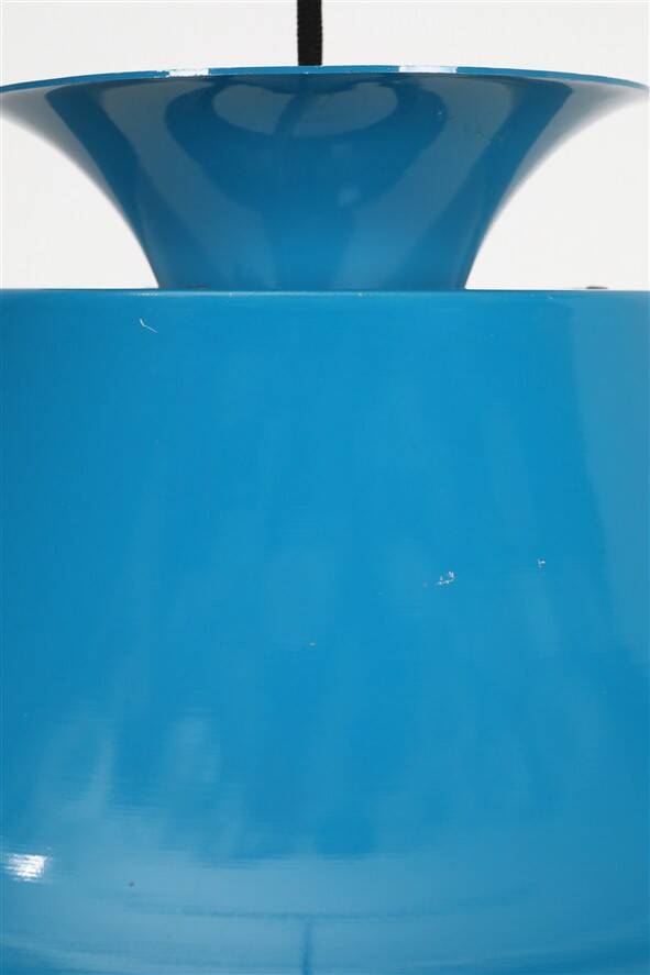 Blue Fog & Mørup / Erik Balslev pendant lamp / Mid-century Danish modern design / 1970s