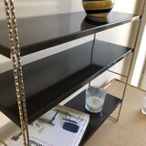 Étagère string création mofp dorée et noire
