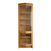 Antique wooden display cabinet