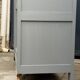 Grey glass-fronted Parisian wardrobe from La Samaritaine 1960