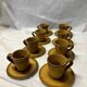 Set of 8 vintage stoneware mugs
