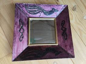 Artist's Mirror "Prestige Collection" – Lydie Eyraud, circa 1990/2000