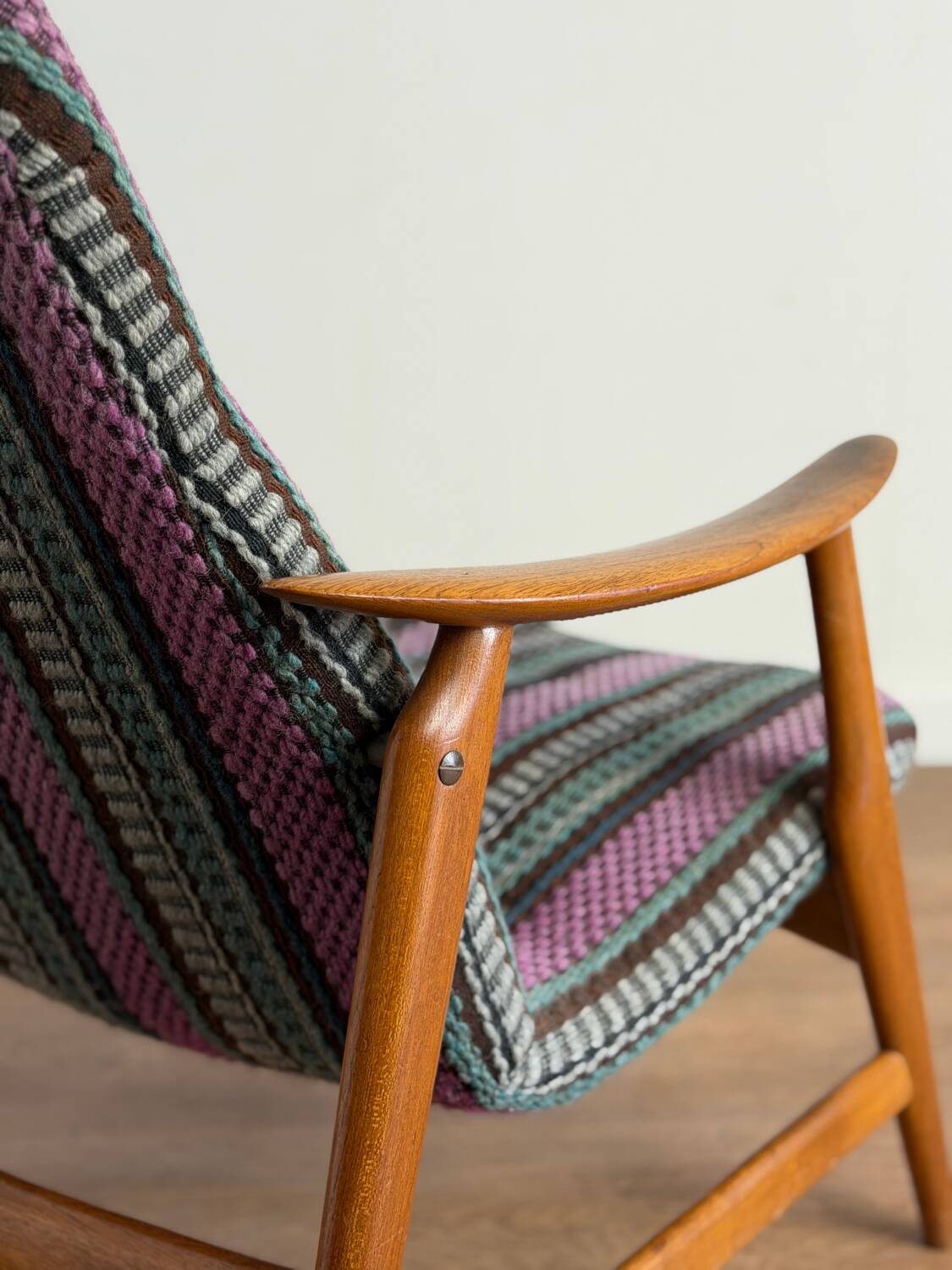 Vintage Scandinavian armchair from the 1960s.