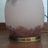Opaline egg lamp