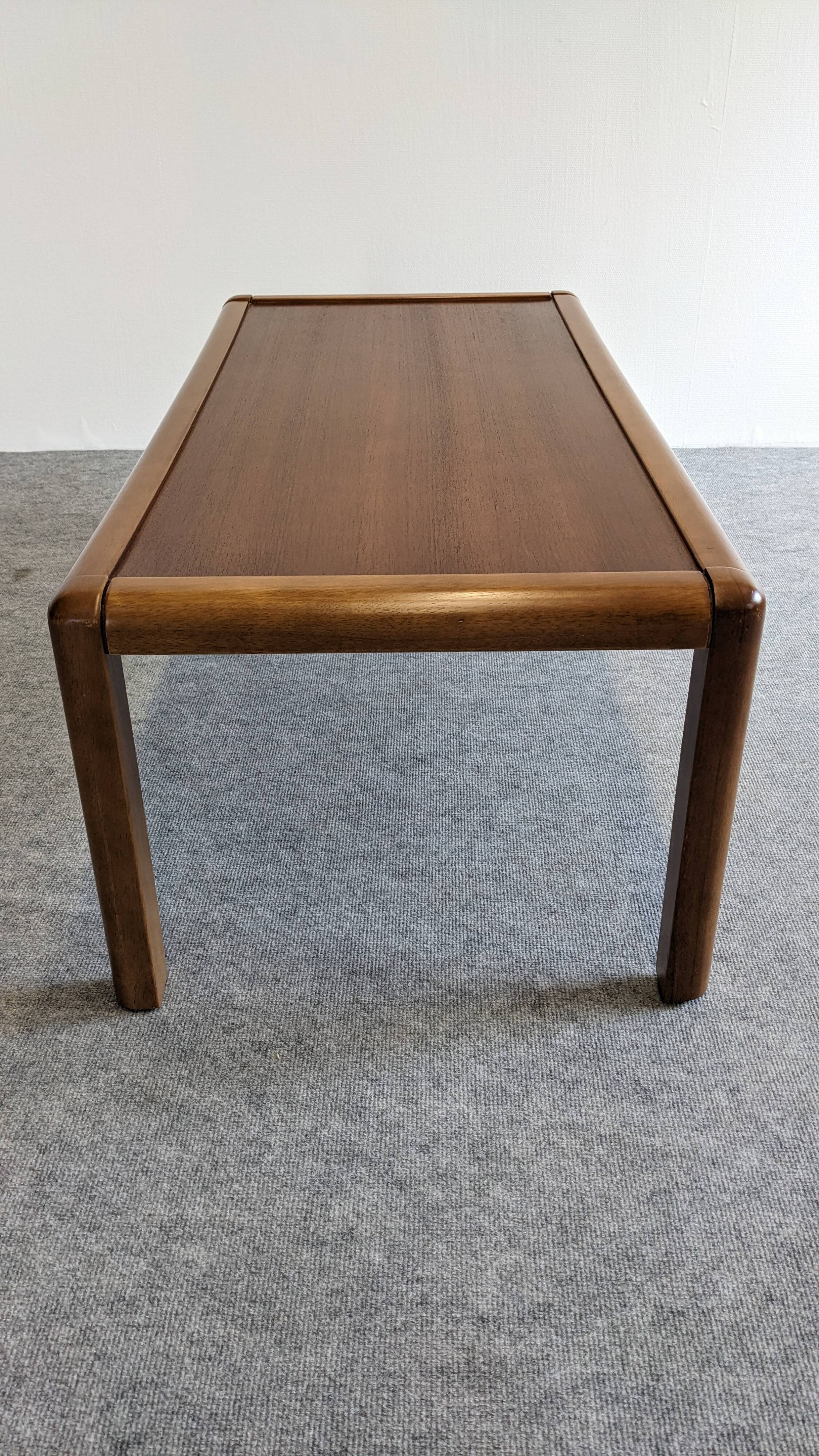 Scandinavian teak coffee table, 70s-80s