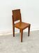 Wooden chair, France 1950