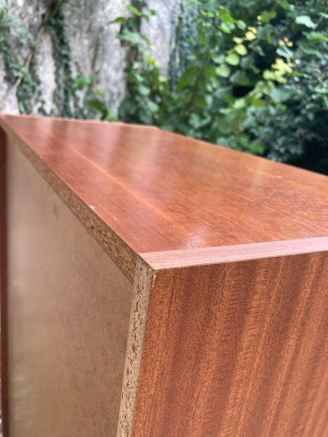 Vintage shoe cabinet