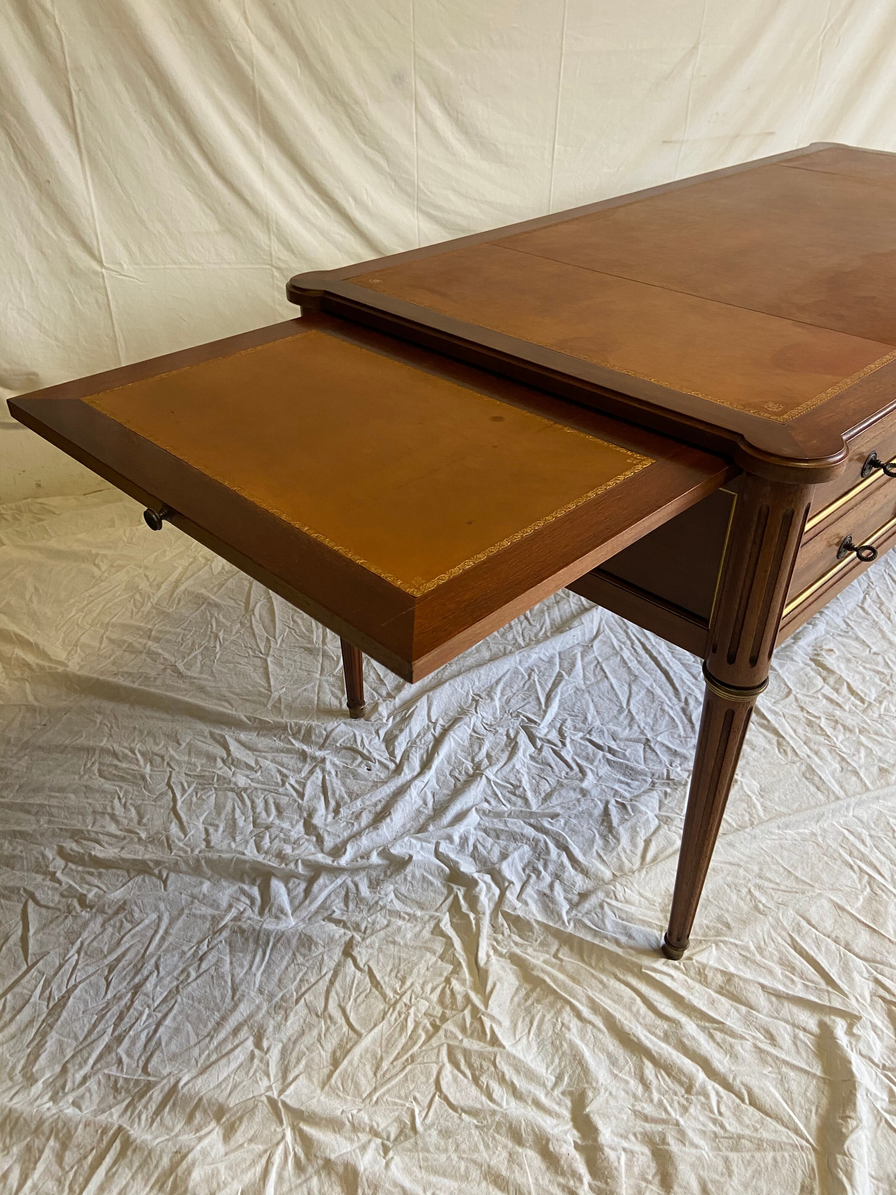 Louis XVI-style mahogany desk 1940