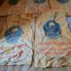 Set of 5 bags in burlap potash from Alsace