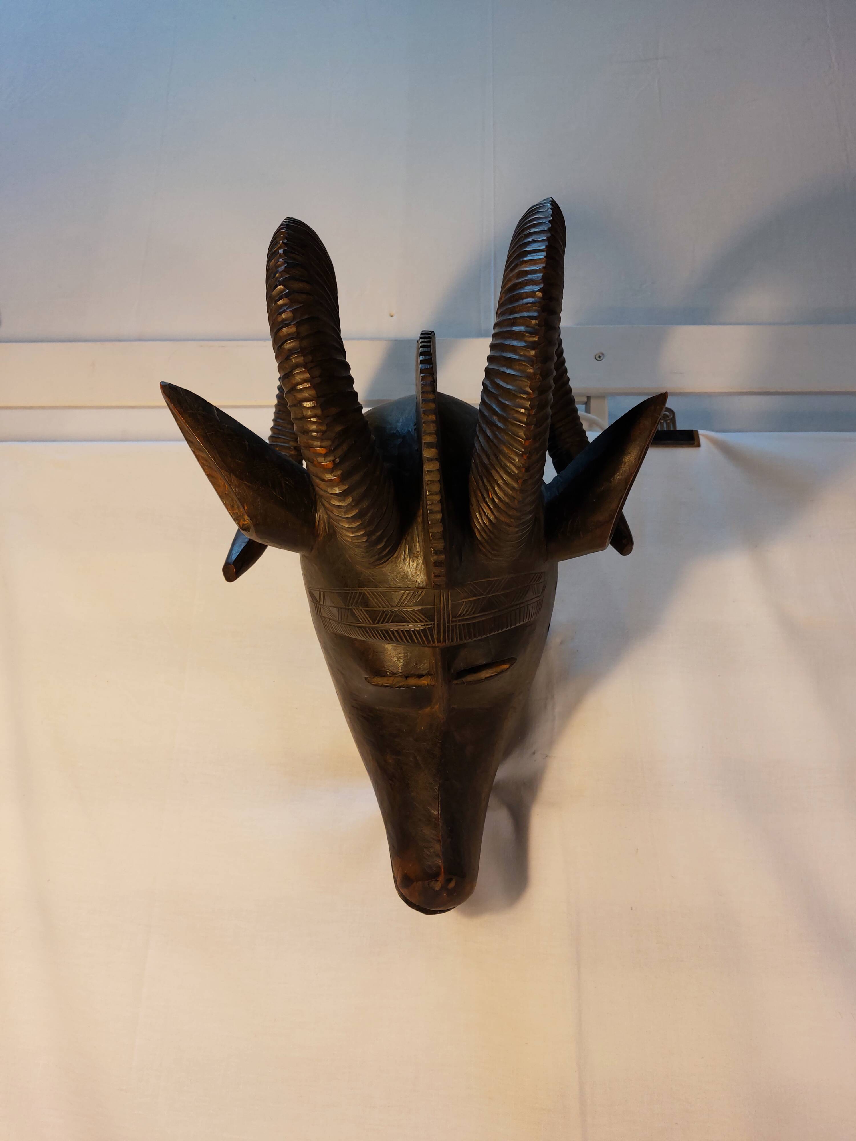 Important antelope mask - Bobo Tribe Burkina Faso
