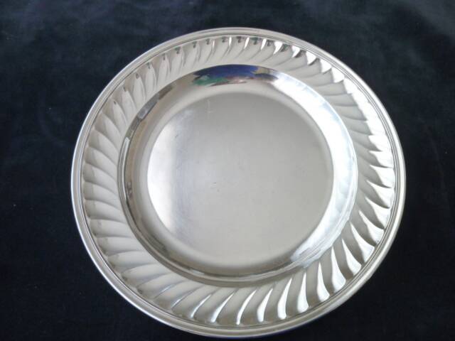 Christofle silver-plated half-hollow serving dish