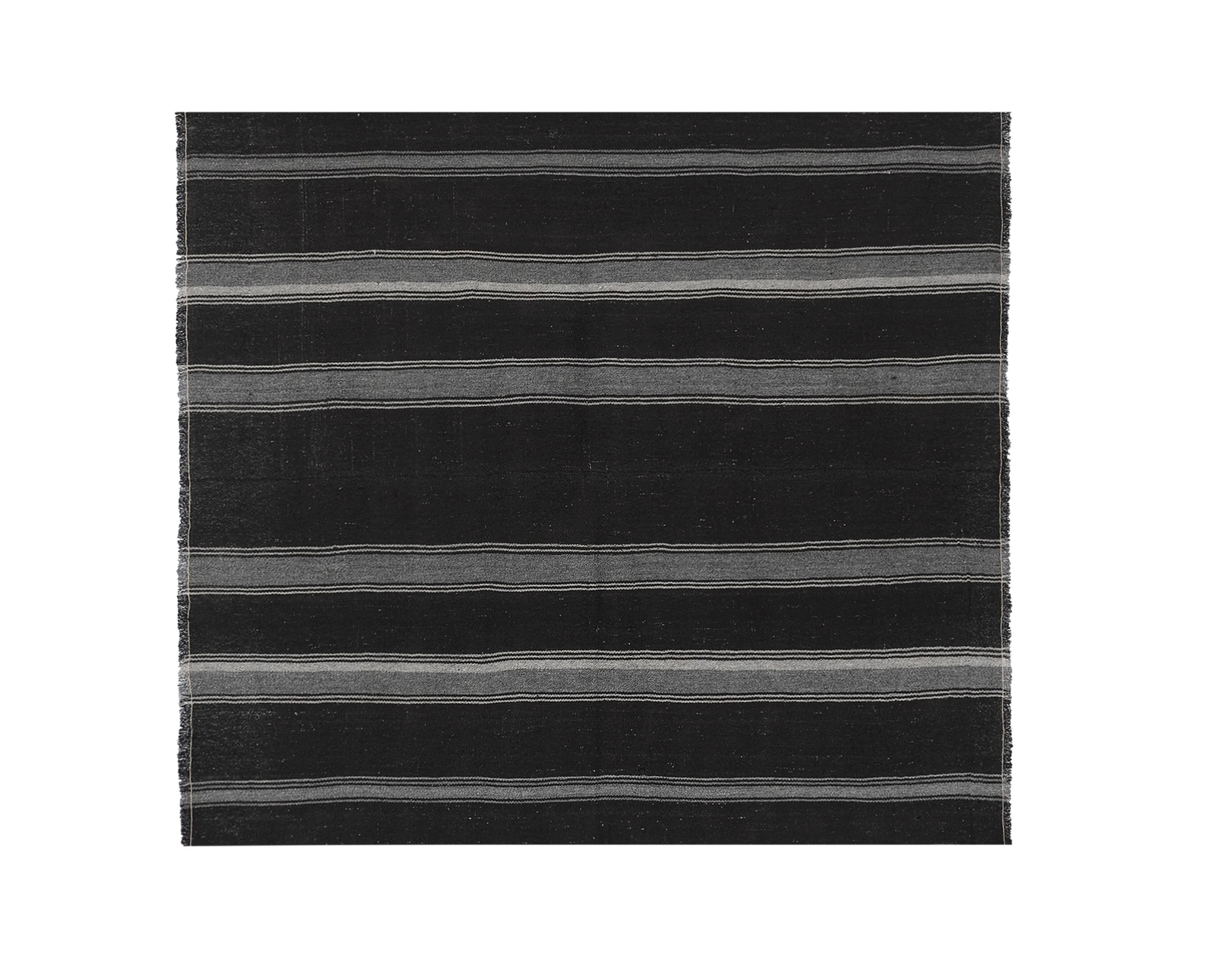 Vintage Turkish Oushak Rug Handwoven 203x220 cm