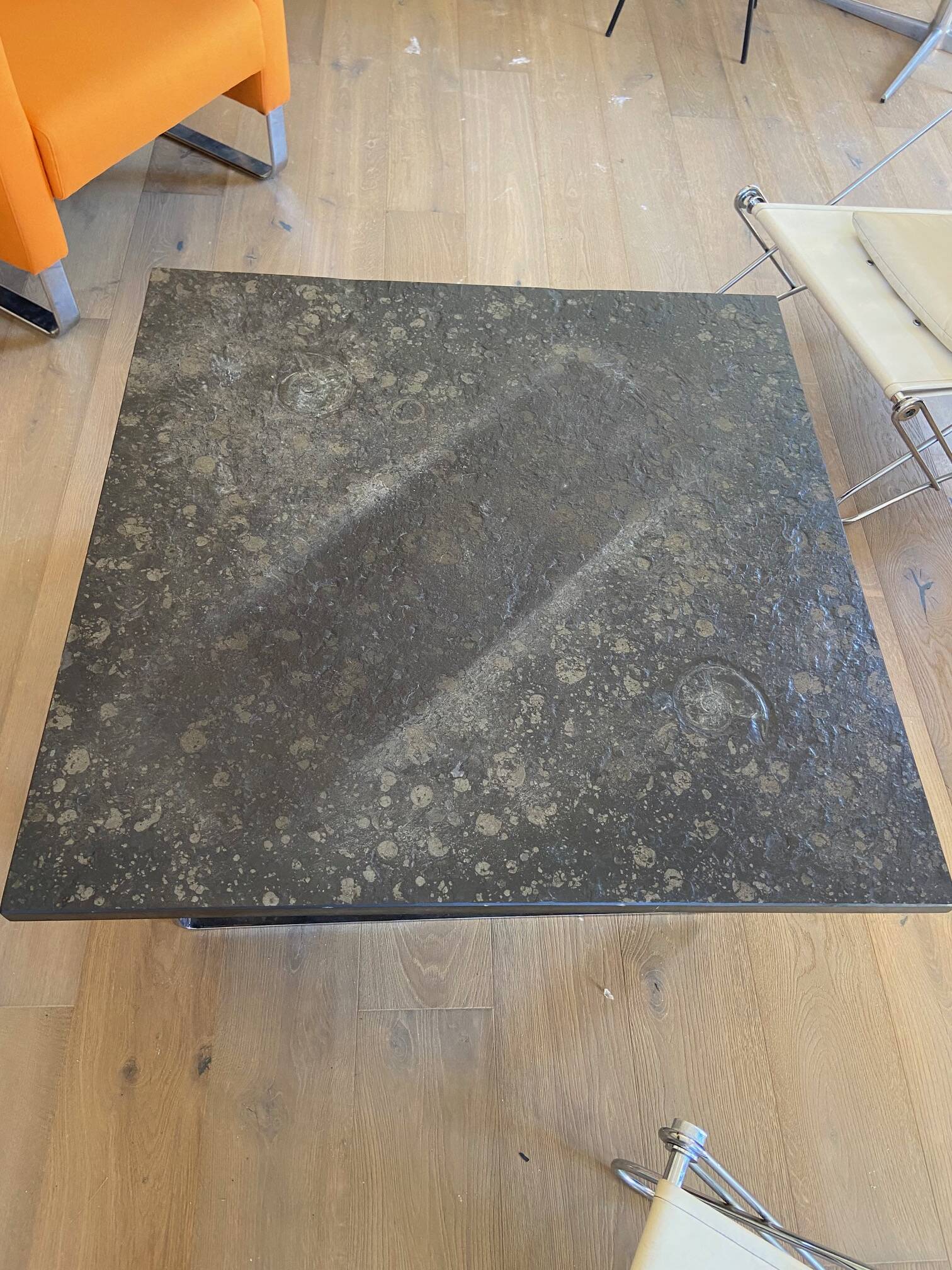 Brutalist coffee table