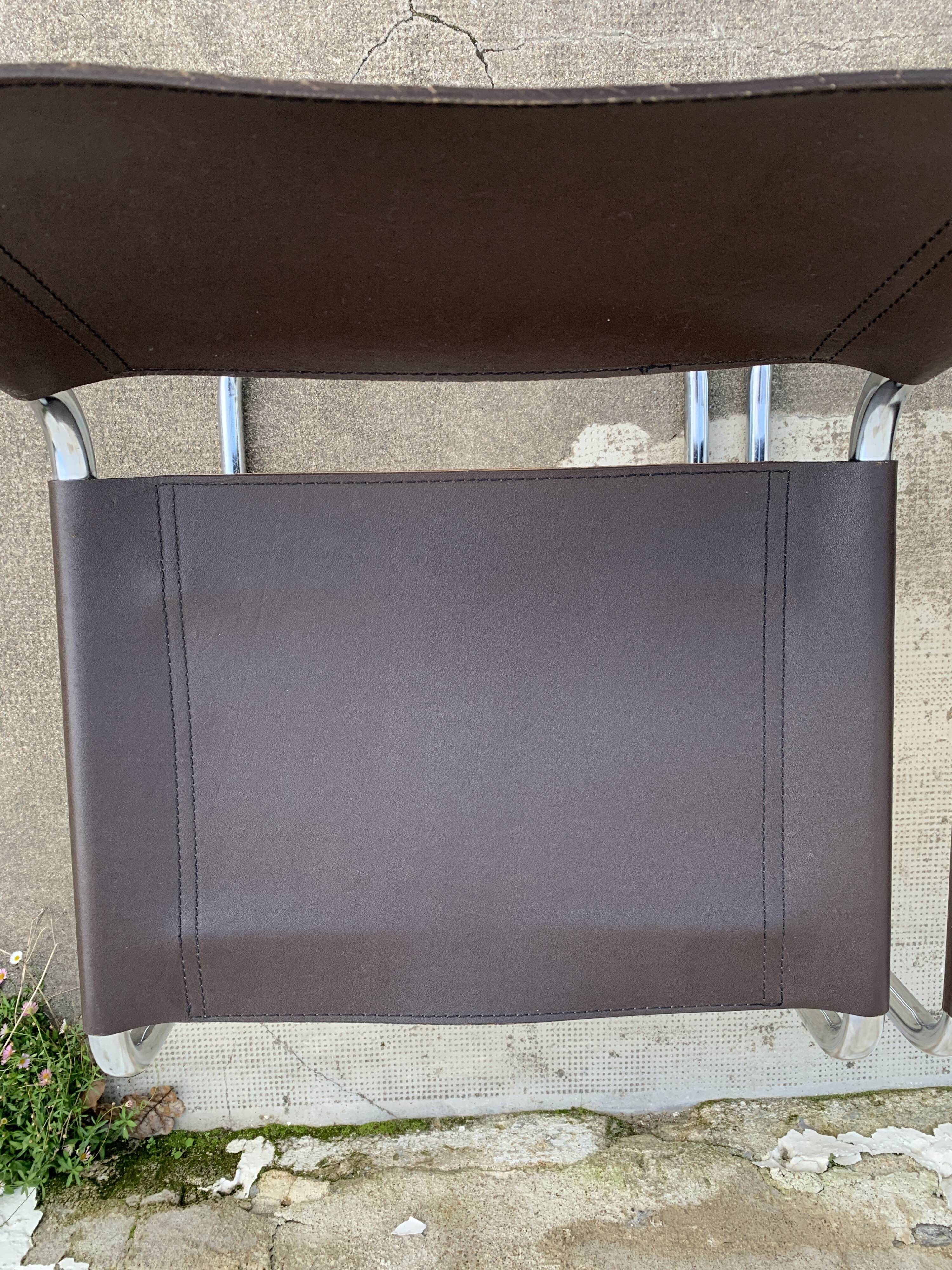 Pair of chairs B33 by Marcel Breuer