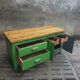 Old workbench industrial