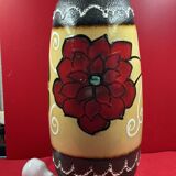 Large West Germany Vase, Fat Lava Vallauris! 48 cm - Vintage 70s