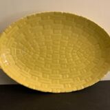 Digoin enamelled ceramic lemon fruit cup