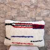 Moroccan Berber Azilal cushion cover with colorful patterns 60x40cm
