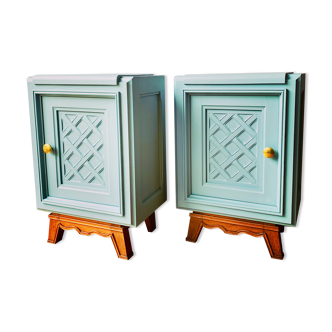 Pair of bedsides