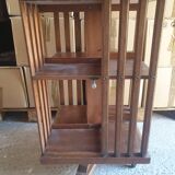 Swivel library lectern walnut b pichon in lyon XlXe