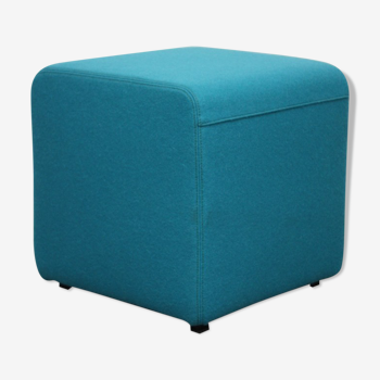 Pouf carré Steelcase B-Free bleu