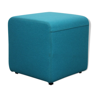 Pouf carré Steelcase B-Free bleu