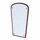 Mirror in a wooden frame, Danish design, 1980s, made in Denmark