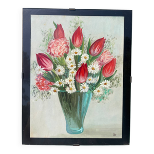 Peinture bouquet de fleurs