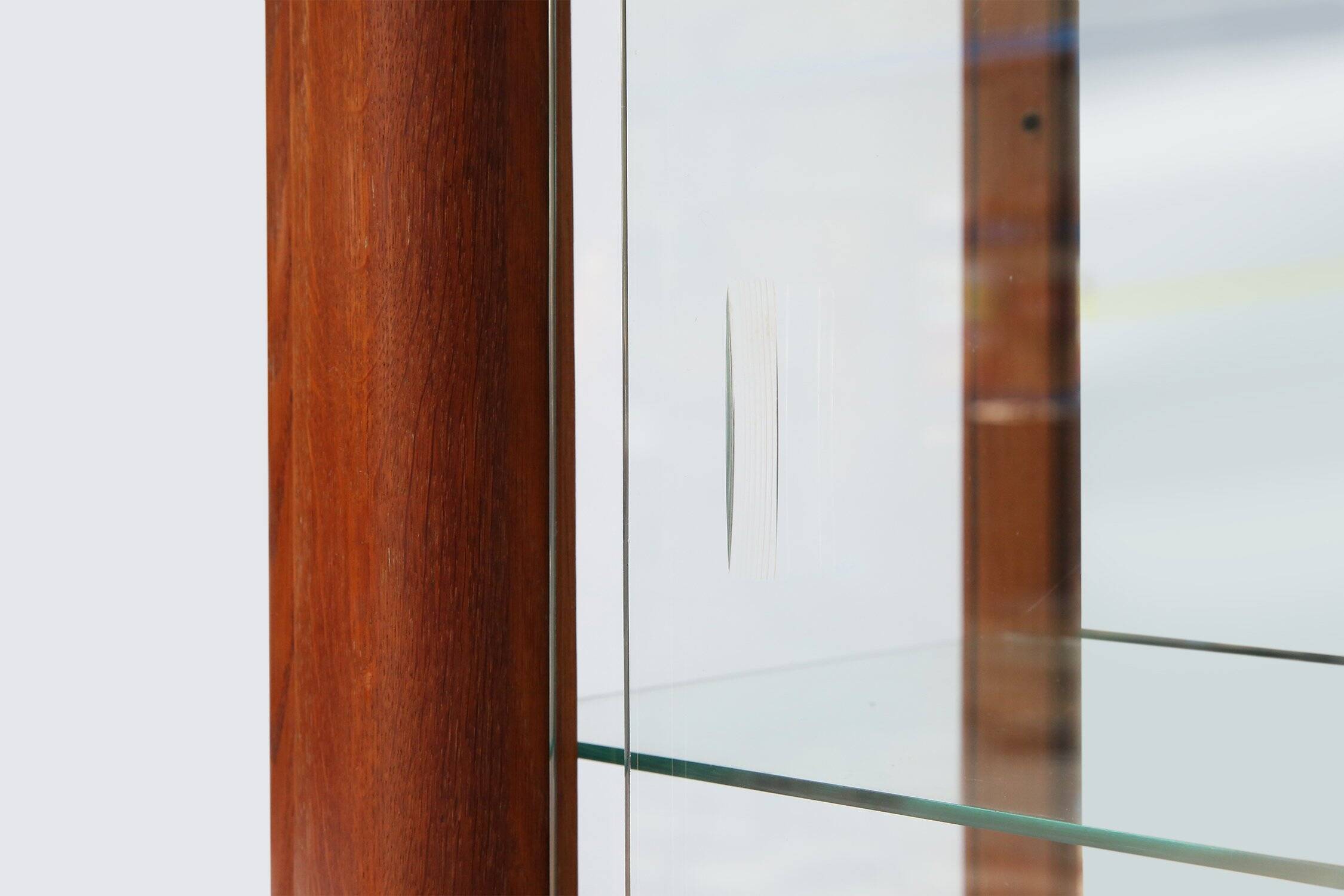 Art Deco Vitrine Cabinet Attributed to Gaston Poisson, France 1940s