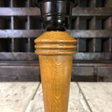 Vintage wooden lamp foot