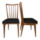 Set de 4 chaises style scandinave en teck