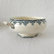 Bordeaux iron clay soup tureen bottom, Choisy le Roi