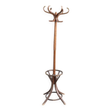 BAUMANN parrot coat rack dark beech umbrella stand