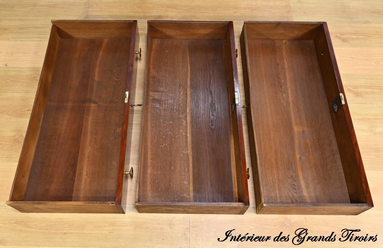Mahogany chest of drawers, Empire period – Early 19th century