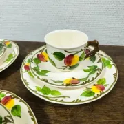 3 vintage breakfast cups Villeroy & Boch Ma Pomme