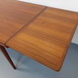 Vintage rectangular Scandinavian dining table by Johannes Andersen Samcom