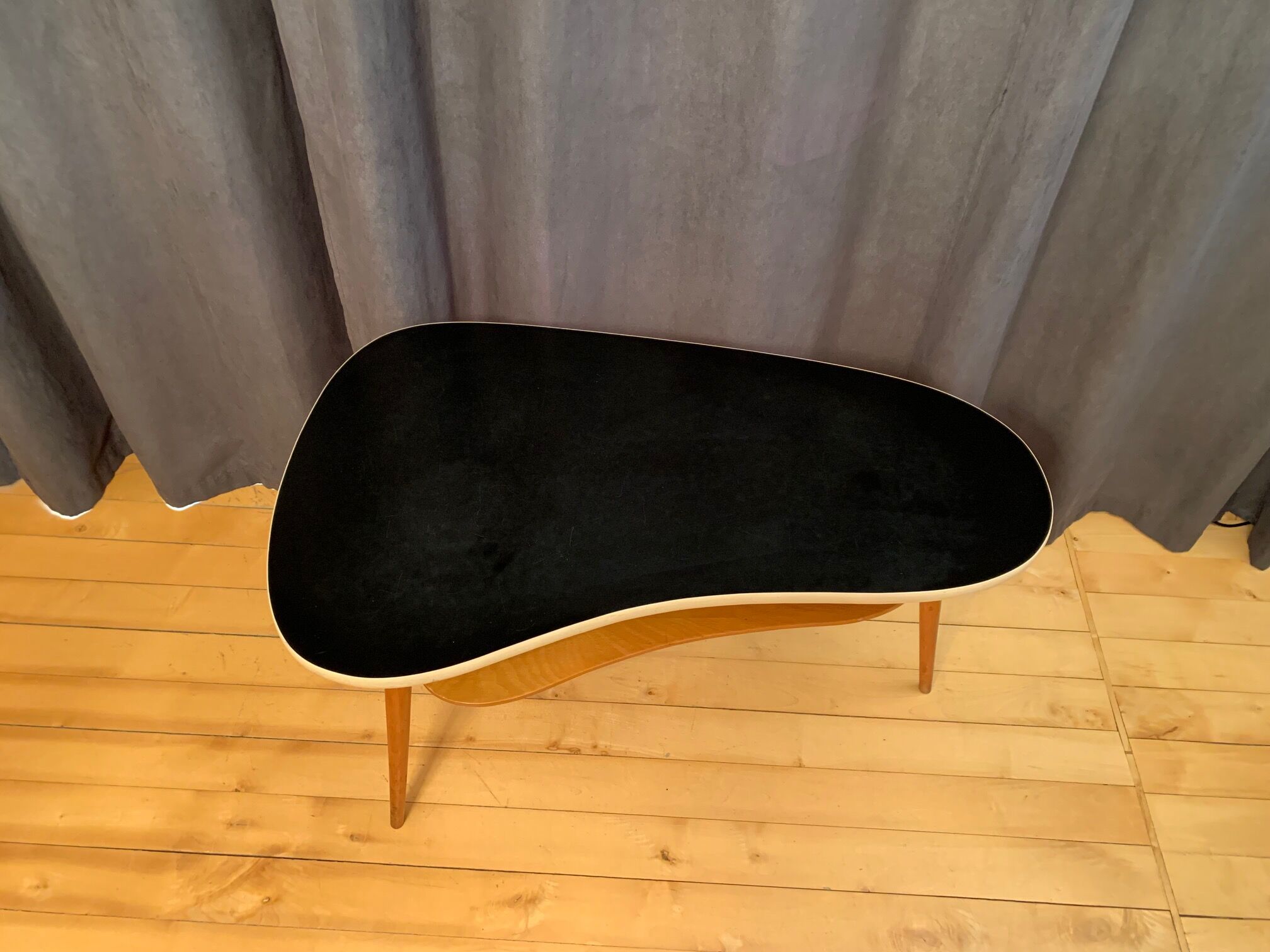 Kidney type coffee table, 1960s