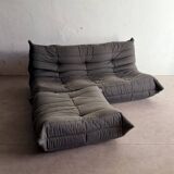 Togo 3-Seater Sofa and Ottoman by Michel Ducaroy for Ligne Roset, France