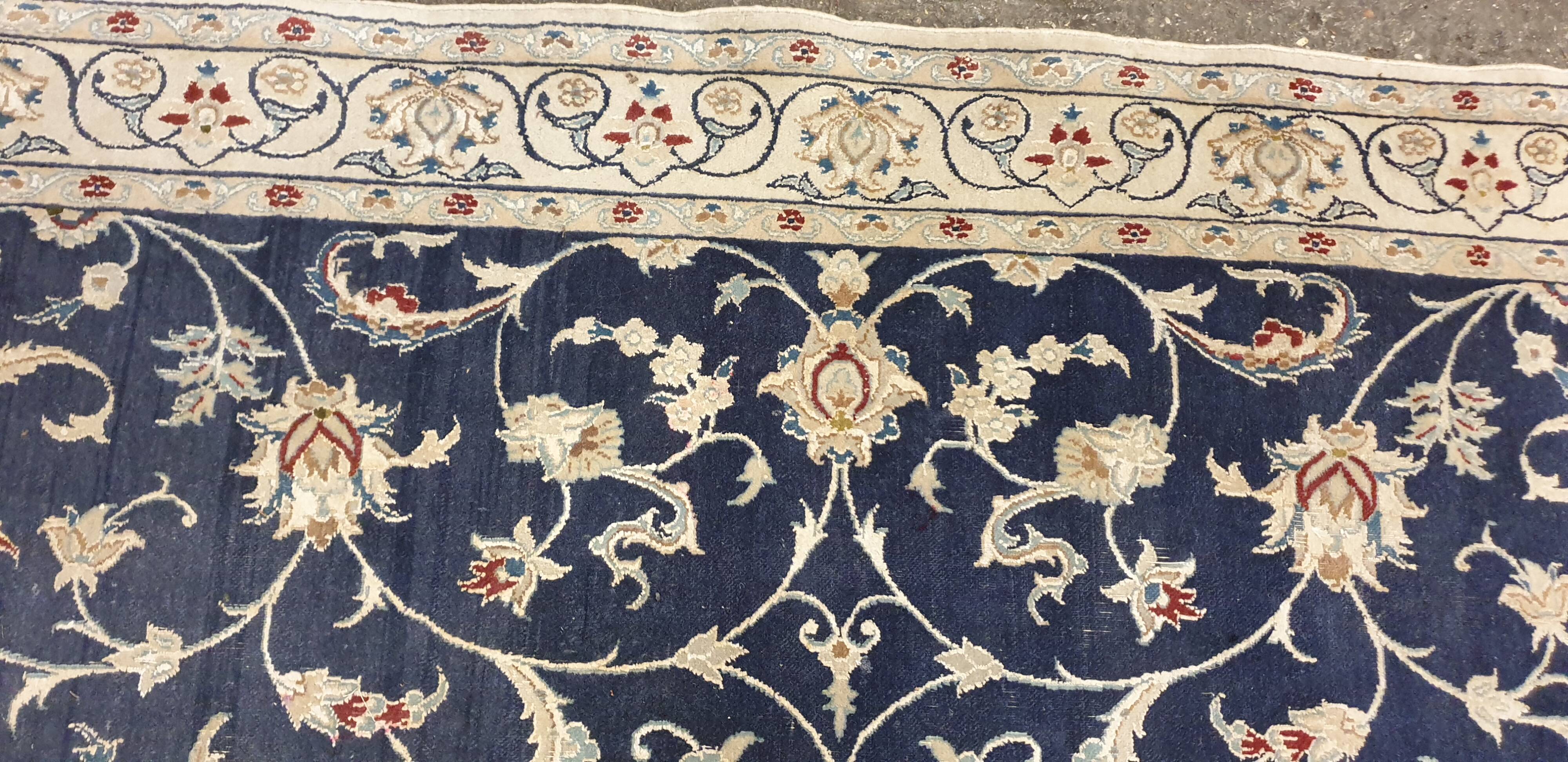Persian floral tree of life rug Iran