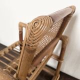 Child's rattan armchair