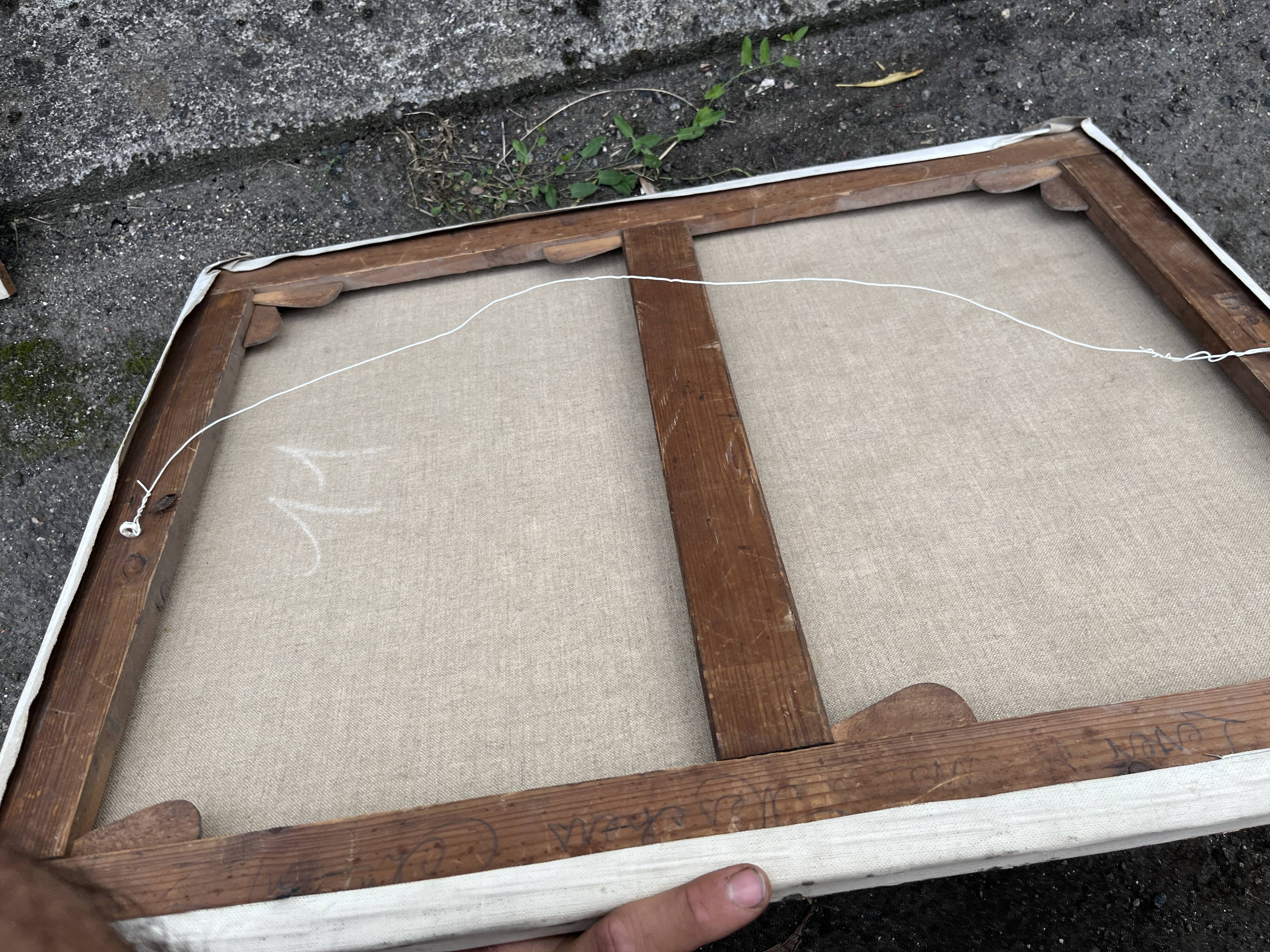 Magnifique Tableau fleurs dans un vase – huile sur toile