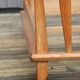 Bed of Guillerme and Chambron solid light oak France 1970