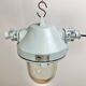 Grey industrial explosion proof lamp, 1970s