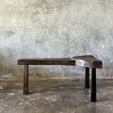 Modular bench or coffee table in 2 parts L:2m W:60 H:46